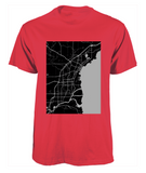 Thunder Bay Map Souvenir T-Shirt